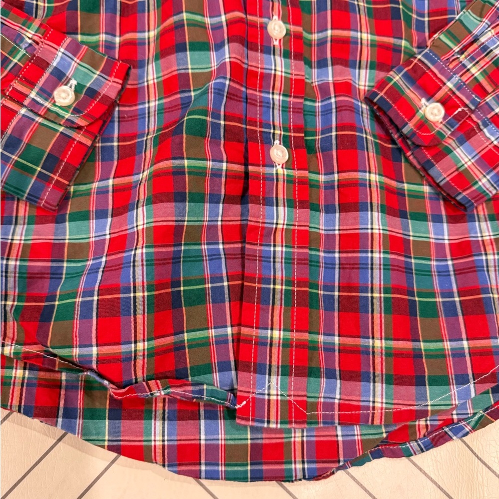Polo Ralph Lauren Holiday Plaid Dress Shirt - Picture 6 of 10